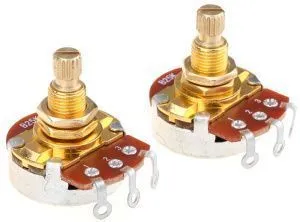 Musiclily MX1962-2 Потенциометр громкости B25K (лин), в комплекте 2 шт.