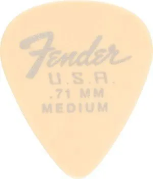 Fender 351 Dura-Tone .71 12 PK Olympic White Медиатор.