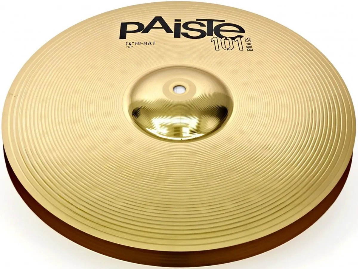 Paiste 0000144014 101 Brass Hi Hat Тарелка (пара).