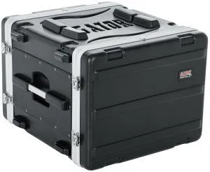 Gator GR-8L Кейс рэковый на 8U пластиковый. Стальные рельсы, глубина 19". Вес 7,7 кг.