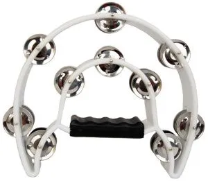 Fleet FLT-TW20 Тамбурин на ручке полумесяц 20 пар бубенцов.