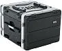 Gator GR-8L Кейс рэковый на 8U пластиковый. Стальные рельсы, глубина 19". Вес 7,7 кг.-0
