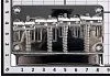 Paxphil BB012-CR Бридж (струнодержатель) для бас-гитары, хром.-3