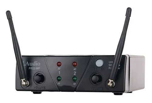 LAudio PRO2-MP Двухканальная радиосистема с ручным передатчиком и петличкой.