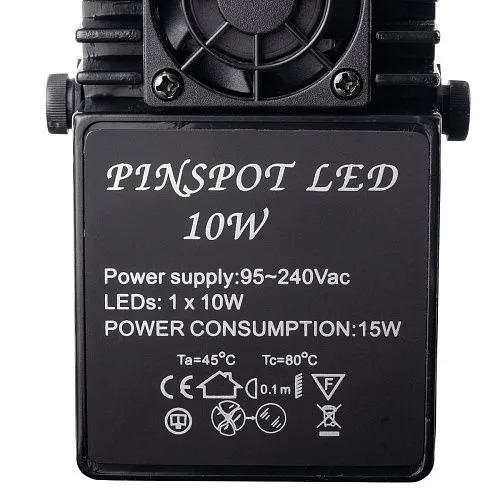 LAudio WS-PS10-RGB Узконаправленный светодиодный прожектор COB RGBW 15 Вт.