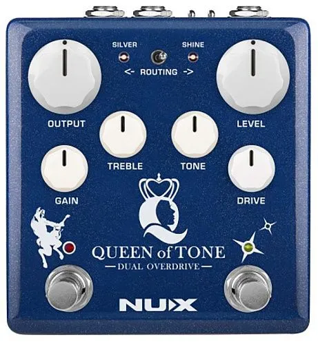 Nux NDO-6 Queen of Tone Гитарная педаль эффектов.