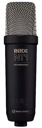 Rode NT1 5th Generation Black Студийный конденсаторный микрофон. 