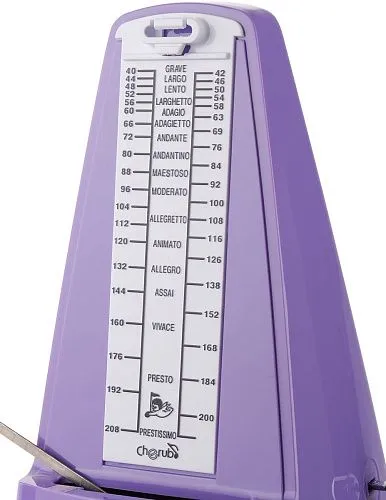 Cherub WSM-330Purple Метроном механический со звонком.