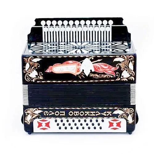 «Тульская Гармонь» Гармонь "Куликово Поле" 25*25-III с инкрустацией.