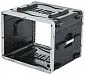 Gator GR-8L Кейс рэковый на 8U пластиковый. Стальные рельсы, глубина 19". Вес 7,7 кг.-2