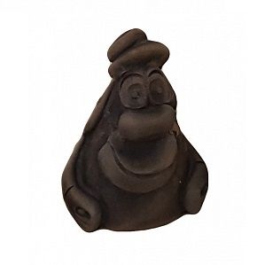 Керамика Щипановых SM07 Свистулька маленькая Человек, обварная.