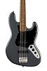 Fender Squier Affinity Jazz Bass LRL Charcoal Frost Metallic Бас-гитара.-2