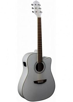 Flight AD-200 CEQ WH Электроакустическая гитара.